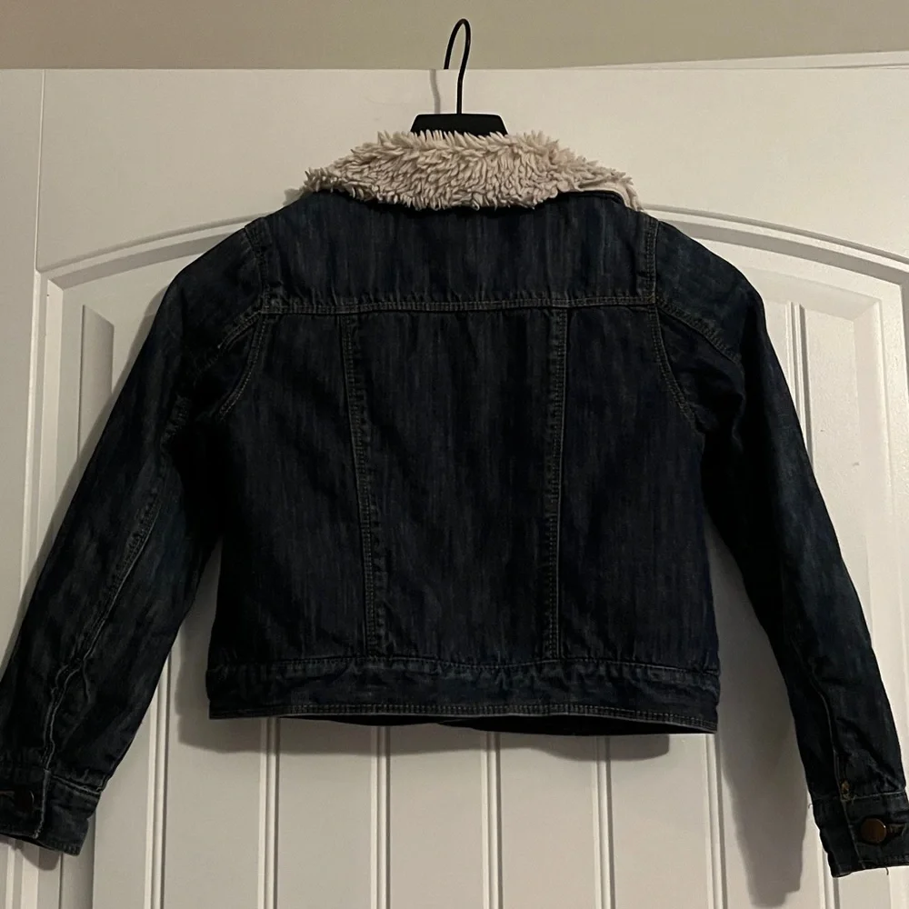 Gap sherpa Lining Jean Jacket Large